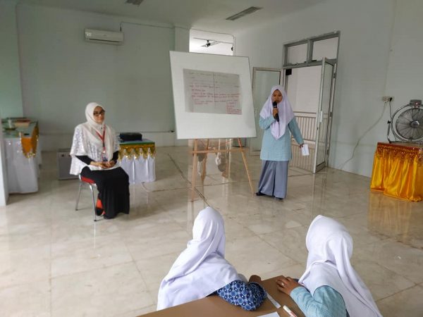 MAN 1 Aceh Utara dalam Kegiatan Belajar Bersama di Museum Islam Samudra Pasai