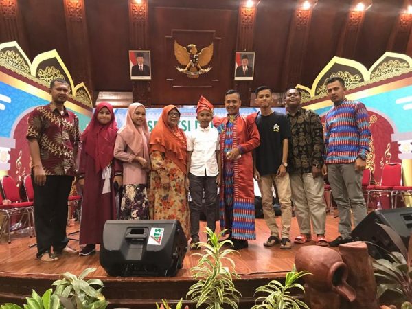 Siswa MAN 1 Aceh Utara di Festival Seni Qasidah Gambus Se- Aceh